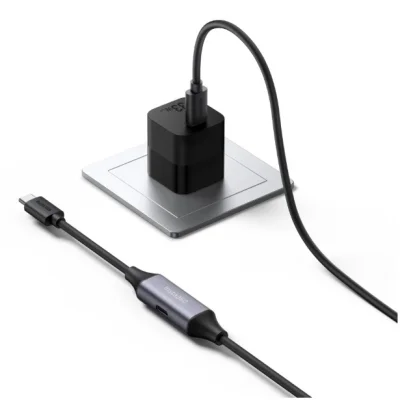 Cablu 3.2m și adaptor de alimentare Insta360 Wave Y pentru Speakerphone omnidirectional Wave, model: CINSBBCB-08