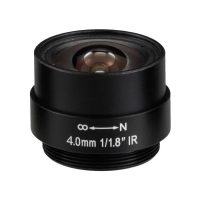 LENTILA FIXA 4MM MEGAPIXEL 1/1.8"