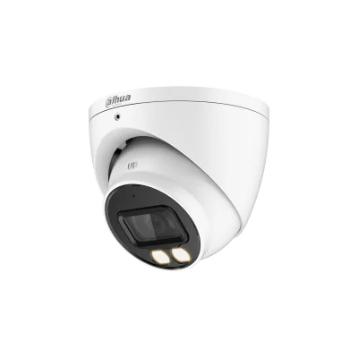 Camera de supraveghere dome HDCVI 5MP cu iluminare duala inteligenta si obiectiv fix HAC-HDW1500T-IL-A-0280B-S2