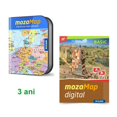 Atlas istoric multilingv - ediție de Bază, 3 ani