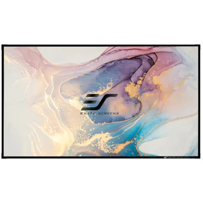 Ecran de proiectie EliteScreens AR120H-CLR3, rama fixa, 266 x 149 cm, Ambient Light Rejecting, ALR ULTRA SHORT