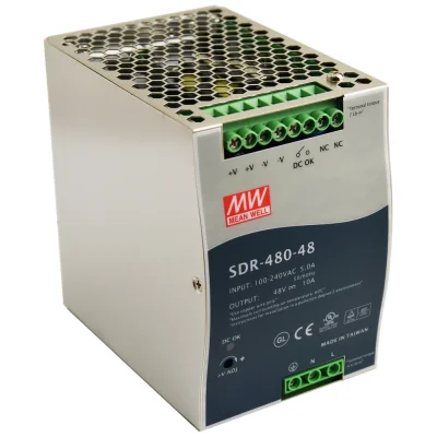 Sursă de alimentare pe șină DIN SDR 48V/480W/10A SDR-480-48