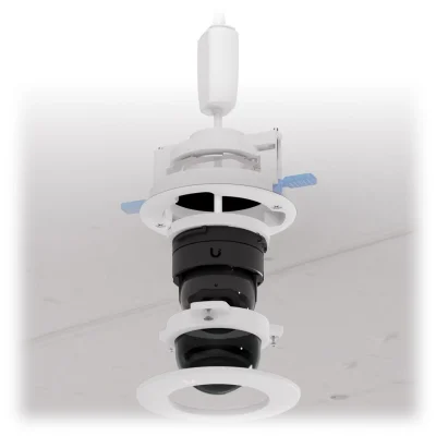 Dome camera mounting accessory for reces