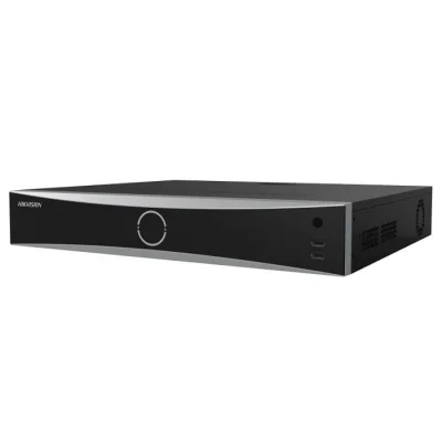 NVR CU 16 CANALE, 16XPOE 4XSATA 1.5U INTRARI ALARM