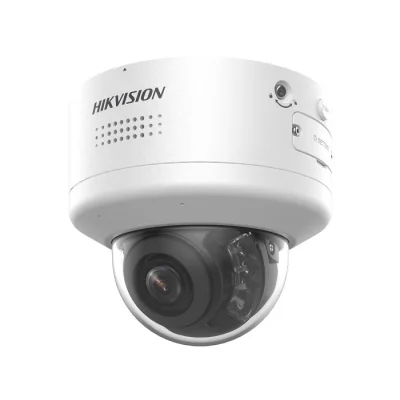 CAMERA IP DOME PTRZ 8MP IR SI WHITE LIGHT 40M MIC