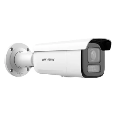 Camera IP 4MP, AcuSense, lentila VF 2.8-12mm, IR 60m, WL 60m, Audio, Alarma Audio+Stroboscop, IK10 - HIKVISION DS-2CD2643G2-LIZS2U-SL(2.8-12mm)