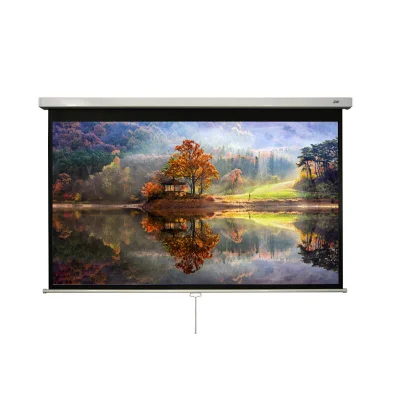 Ecran proiectie manual, perete/tavan, 240 x 135 cm, Blackmount, Format 16:9