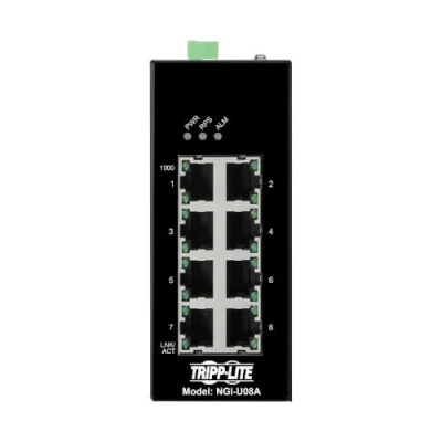 TrippLite 8-Port Unmanaged Industrial Gi