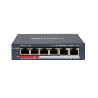 SWITCH UNMANAGED CU 6 PORTURI (4 POE)