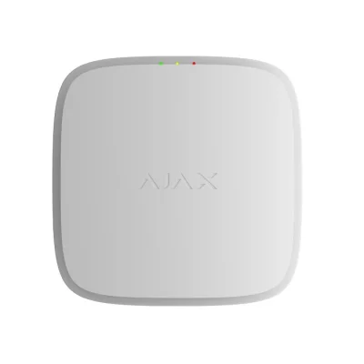 DETECTOR DE TEMPERATURA, WIRELESS, CU SIRENA, ALB