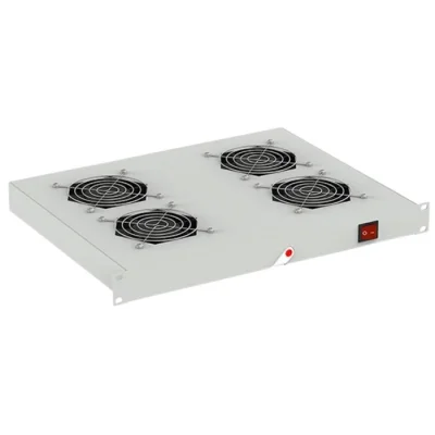 MODUL VENTILATIE CU 4 VENTILATOARE 19" 1U