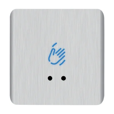 Buton de iesire Touchless ajustabil, aluminiu, argintiu, montaj aparent, IP66 CSB-20C30S-AL1