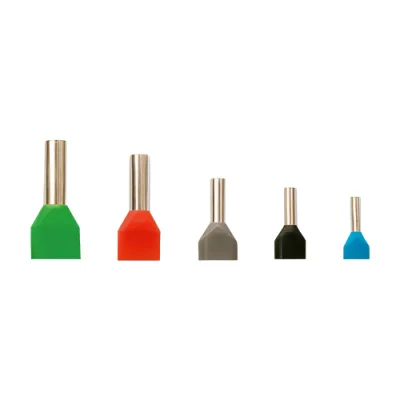 Terminale izolate cu capat dublu, sectiune transversala 2x0.5mmp, 1000buc/set PKY-22005