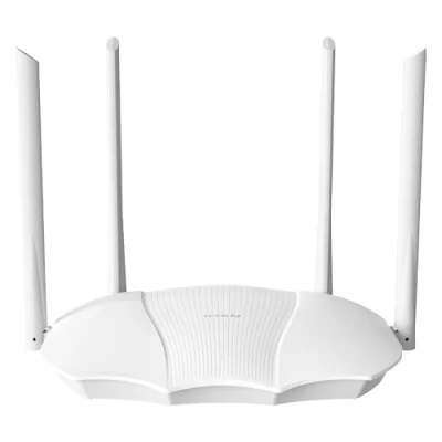 Router Wi-Fi 6, DualBand 2.4Ghz/5GHz, 574+2402Mbps, 4x6dBi, 4 porturi Gigabit - TENDA TND-RX9
