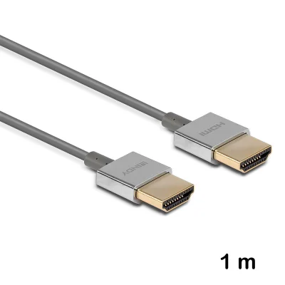 Cablu HDMI Ultra High Speed, Slim, 1 m, Lindy 36776