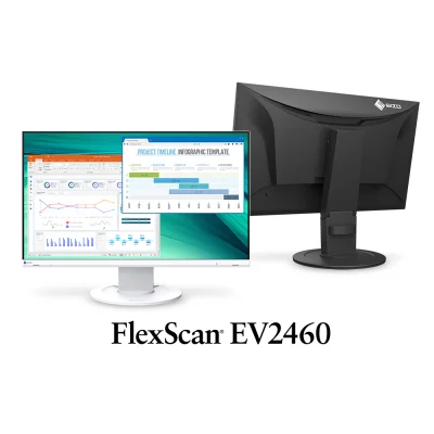 MON 23.8" TFT EIZO EV2460-WT 5Y WHITE