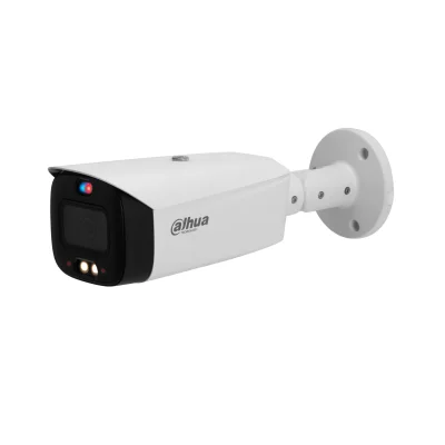 Camera de supraveghere IP 4MP Bullet WizSense smart dual light, descurajare activa si focalizare fixa IPC-HFW3449T1-AS-PV