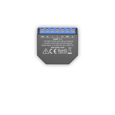 Releu 2 canale WI-FI SHELLY 2.5