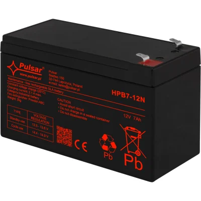 Acumulator HPB 7Ah/12V HPB7-12N