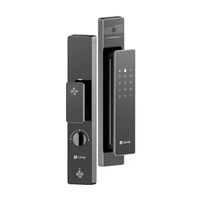 Yala inteligenta cu recunoastere faciala, vizor inteligent si ecran 4', baterie 5000 mAh - EZVIZ CS-DL50FVS(WBP,GR)
