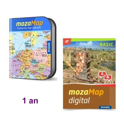 Atlas istoric multilingv - ediție de Bază, 1 an
