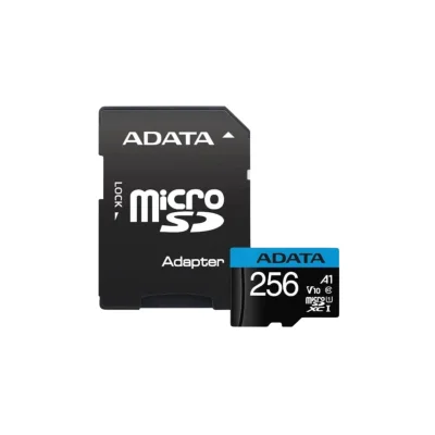 CARD MicroSD ADATA, 256 GB, MicroSDXC, clasa 10, standard UHS-I U1
