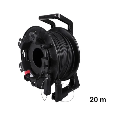 Cablu HDMI 8K60 hibrid cu fibră optică ranforsată, 20 m, Lindy 38529