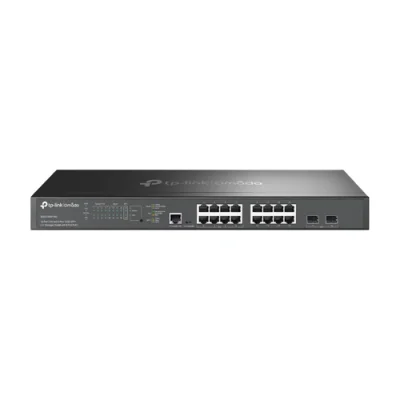 Switch L2+, 8 x RJ45 2.5G PoE, 8 x RJ45 2.5G, 2 x SFP+ 10G, Management, 1U - TP-Link Omada SG3218XP-M2