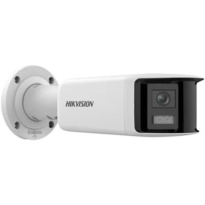 DarkFighter, AcuSense - Camera IP, 4MP, Panoramic view 180°, lentila 2.8mm, IR 40m, Audio, Alarma, PoE, IP67 - HIKVISION DS-2CD2T46G2P-ISU-SL-2.8mm