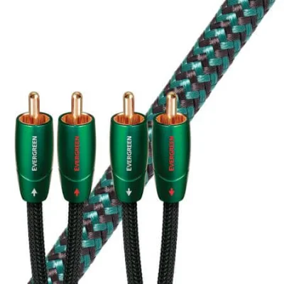 Cablu audio 2RCA - 2RCA AudioQuest Evergreen 16m