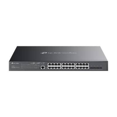 Switch L2+, 24 x RJ45 1G PoE, 4 x SFP 1G, Management, 1U - TP-Link Omada SG3428MP