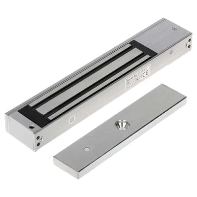 Electromagnet 270 kgf,  alimentare 12V sau 24V contact monitorizare stare electromagnet  - ASSA ABLOY H-01CC