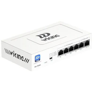 SWITCH CU 6 PORTURI (4 POE) 10/100 MBPS