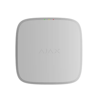 DETECTOR DE FUM, WIRELESS, CU SIRENA, ALB