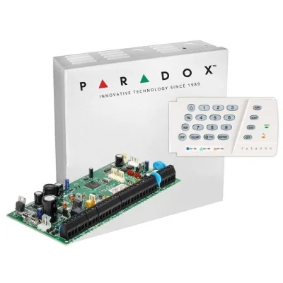 CENTRALA PARADOX SPECTRA + CUTIE SI TRAF + K636
