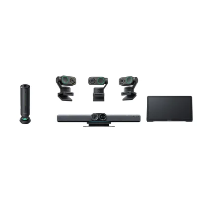 Pachet videoconferință Insta360 Connect + Touch + 3x Link 2 Pro + WavePro – soluție enterprise AI pentru săli mari