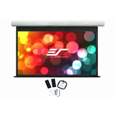 Ecran proiectie electric, perete/tavan, 332 x 186 cm, EliteScreens Saker Premium SK150XHW2-E6, Format 16:9, Trigger 12V