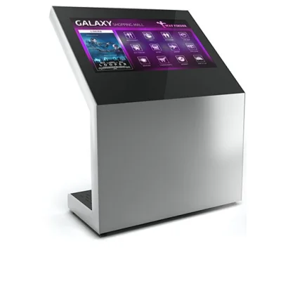 Totem de interior Z03, Z03H50T-SBB, pentru display 50'', PCAP Touch, inaltime 145 cm, greutate 125kg,dim.1254x1455x832mm
