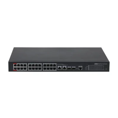 Switch 24 de porturi PoE + 2 porturi uplink, gigabit, cu management PFS4226-24ET-360-V3