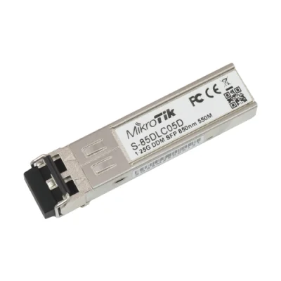 Modul SFP, 1.25G, Dual LC MM, 550m, 850nm - Mikrotik S-85DLC05D