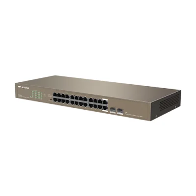 Switch 24 x RJ45 1G, 2 x combo SFP 1G - IP-COM G1024F