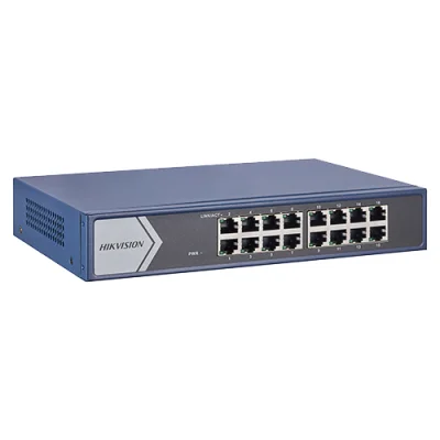 Switch L2, 16 x RJ45 1G, Smart Management - HIKVISION DS-3E1516-EI