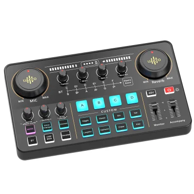 Interfață audio all-in-one cu mixer și placă de sunet Luucco MI-2