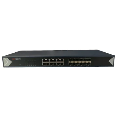 Switch L2, 12 x SFP 1G, 12 x RJ45 1G, Unmanaged - HIKVISION DS-3E0524TF