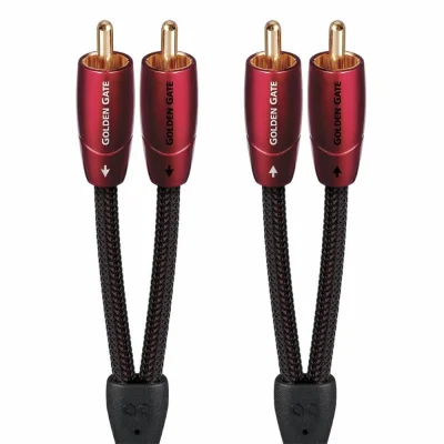 Cablu audio 2RCA - 2RCA  AudioQuest Golden Gate 0.6m