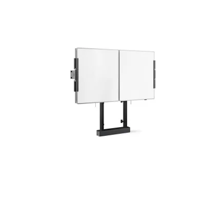 Solutie Classroom Whiteboarduri laterale pentru displayuri de 65'' si Stand motorizat podea Vogel's RISE2005