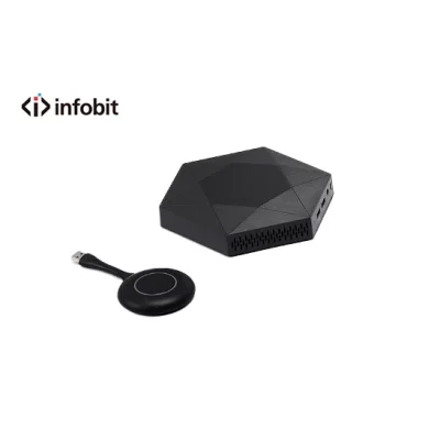 Receiver prezentare/colaborare wireless iShare 100 FULLHD, AirPlay,Miracast, TouchBack Control, Max 8 user, fara dongle
