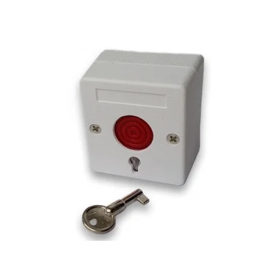 BUTON DE PANICA CU RETINERE NO/NC PLASTIC