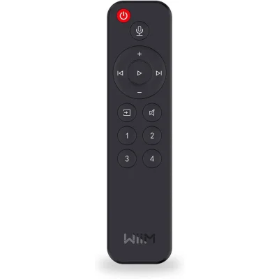 Telecomanda pentru Wiim Mini si Pro, control voce, 4 butoane presetare audio
