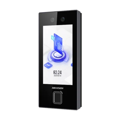 Terminal control acces recunoastere faciala, ecran 4.5 inch, M1, Amprenta, WiFi, PoE - HIKVISION DS-K1T344MBFWX-E1
